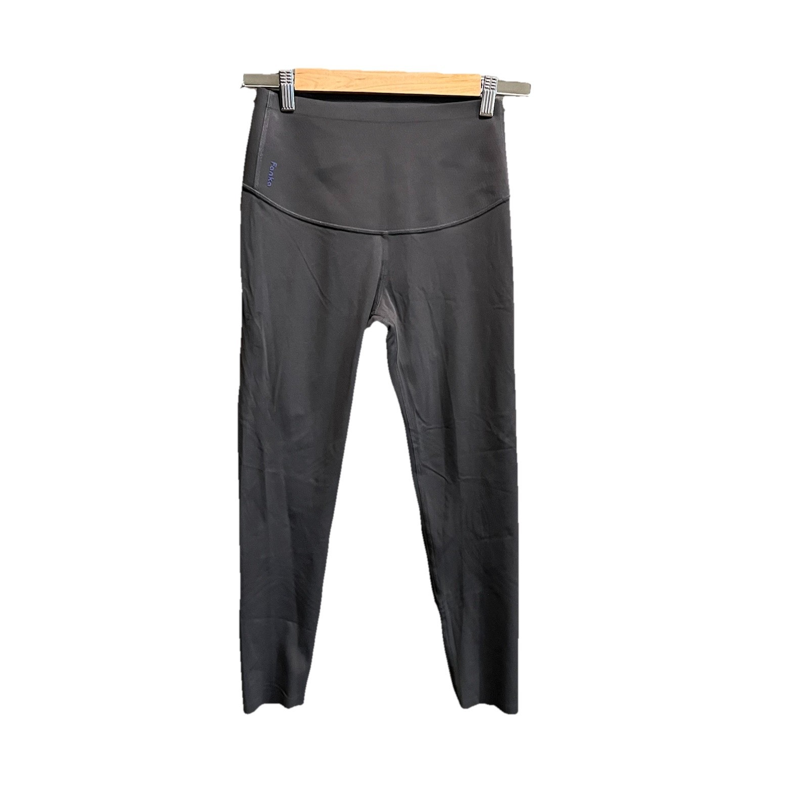 Fanka Gray Women's Activewear Reversible Compression Leggings Size Xs/S